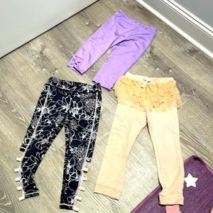 Girls leggings bundle Sz 5/6
